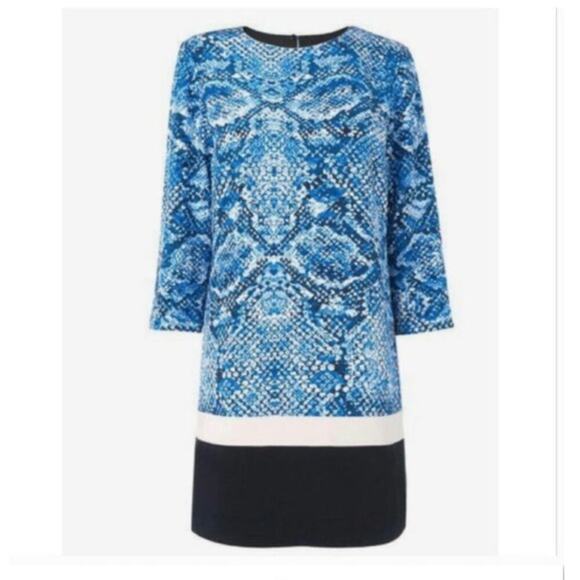 L.K. Bennett 100% Silk Dress size 6 - Picture 7 of 7